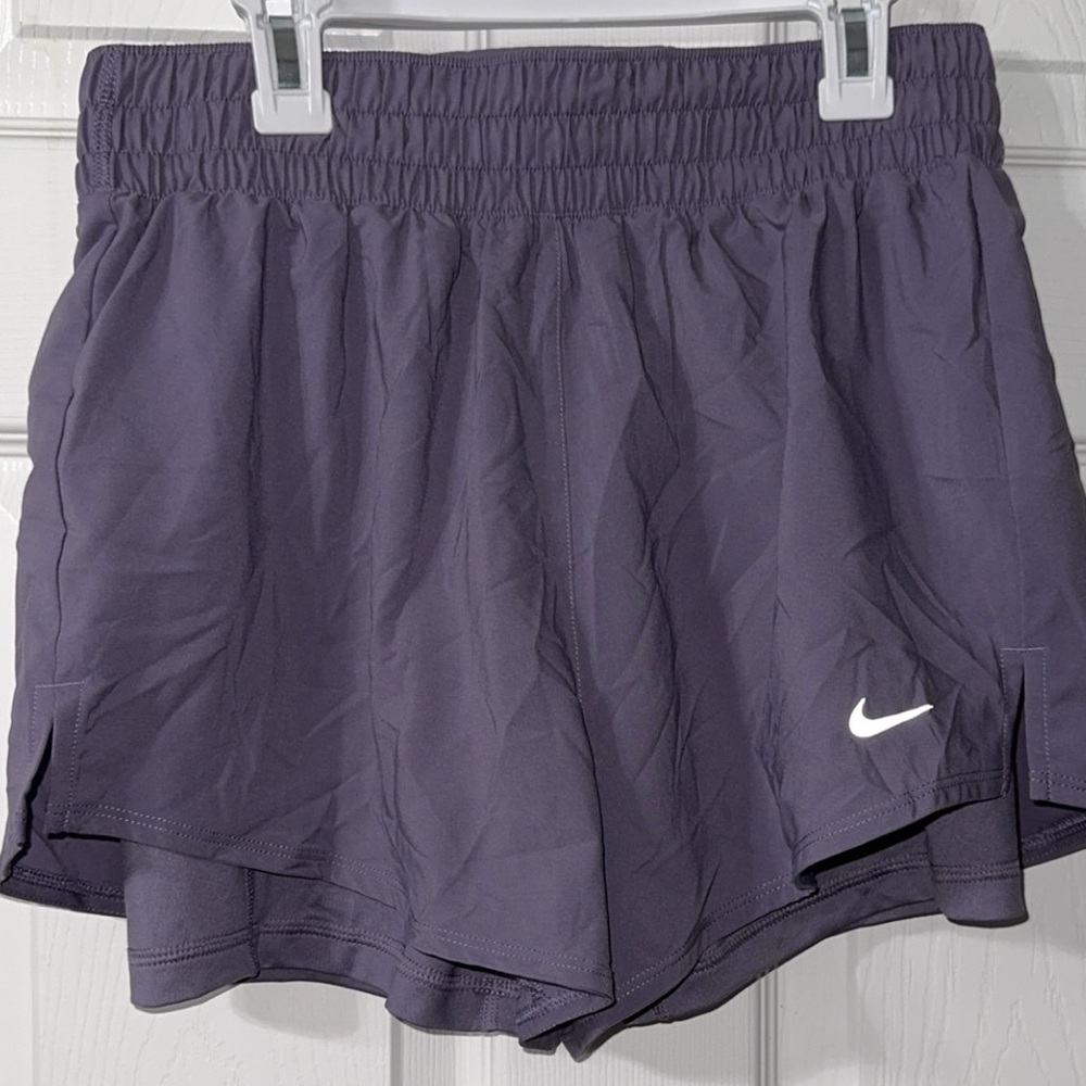 Nike Women's Athletic Shorts in Dark Purple